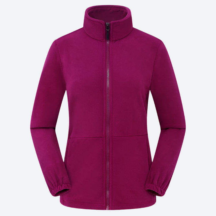 Warm Full-Zip Lightweight Fleece Jackets