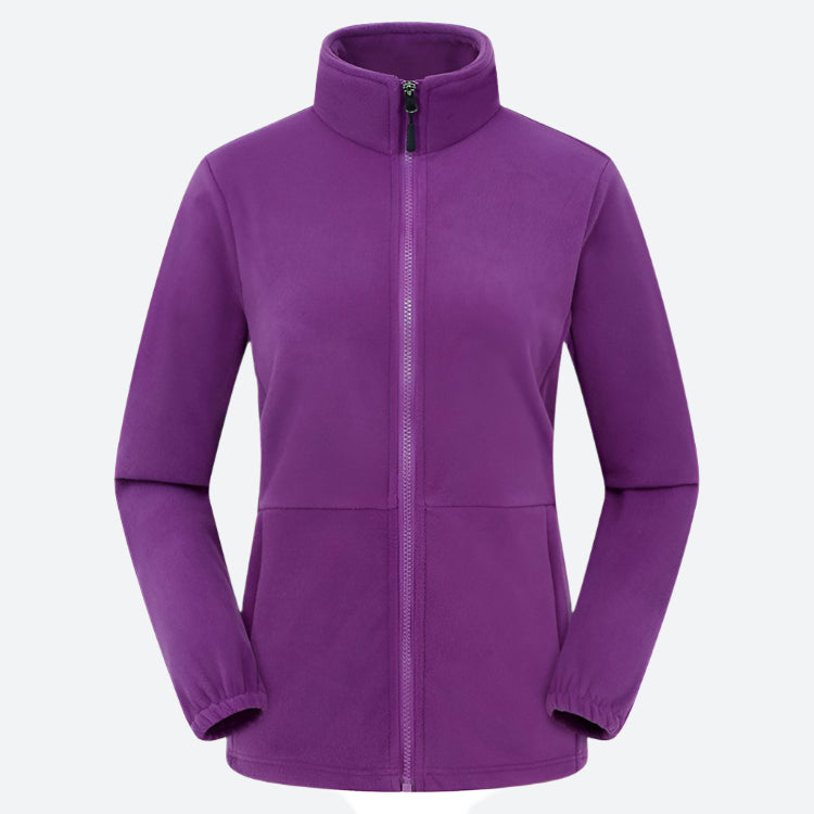Warm Full-Zip Lightweight Fleece Jackets