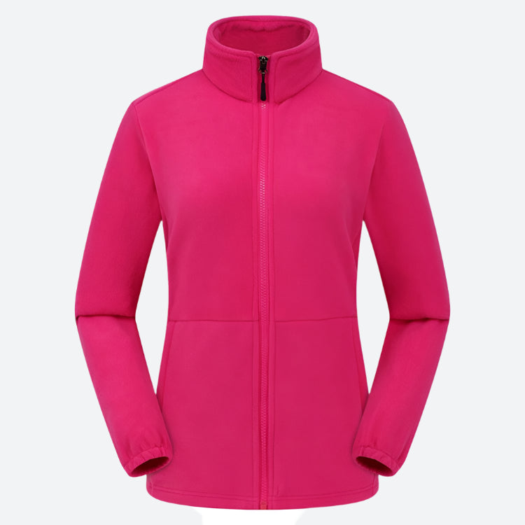 Warm Full-Zip Lightweight Fleece Jackets