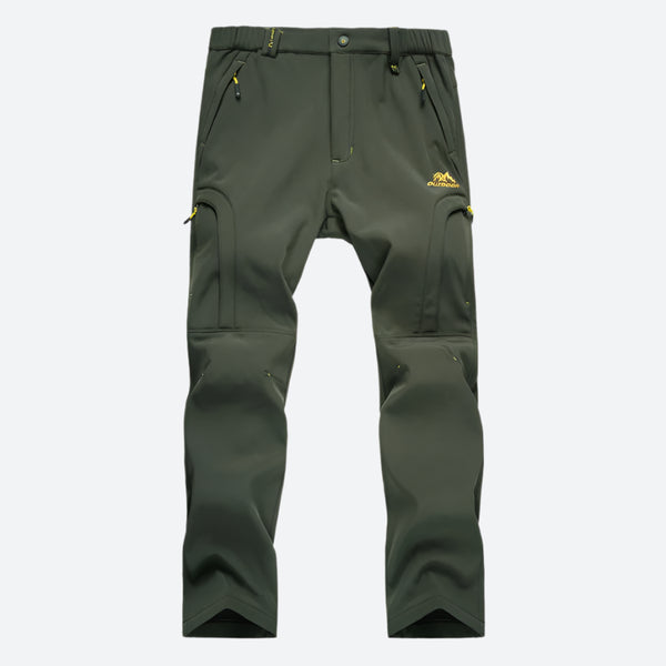 Water-Resistant Zippered Hiking Cargo Pants