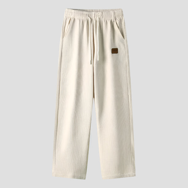 Wide-Leg Corduroy Lounge Pants