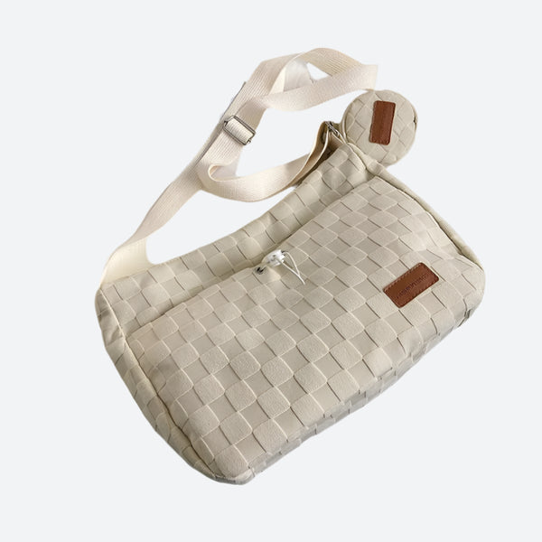 Woven Adjustable Crossbody Shoulder Tote Bags