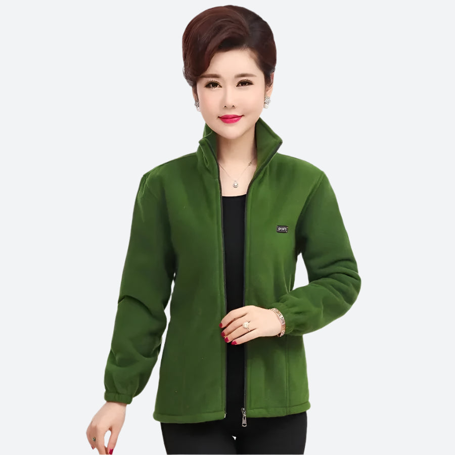 Zippered Warm Outdoor Fleece Jackets