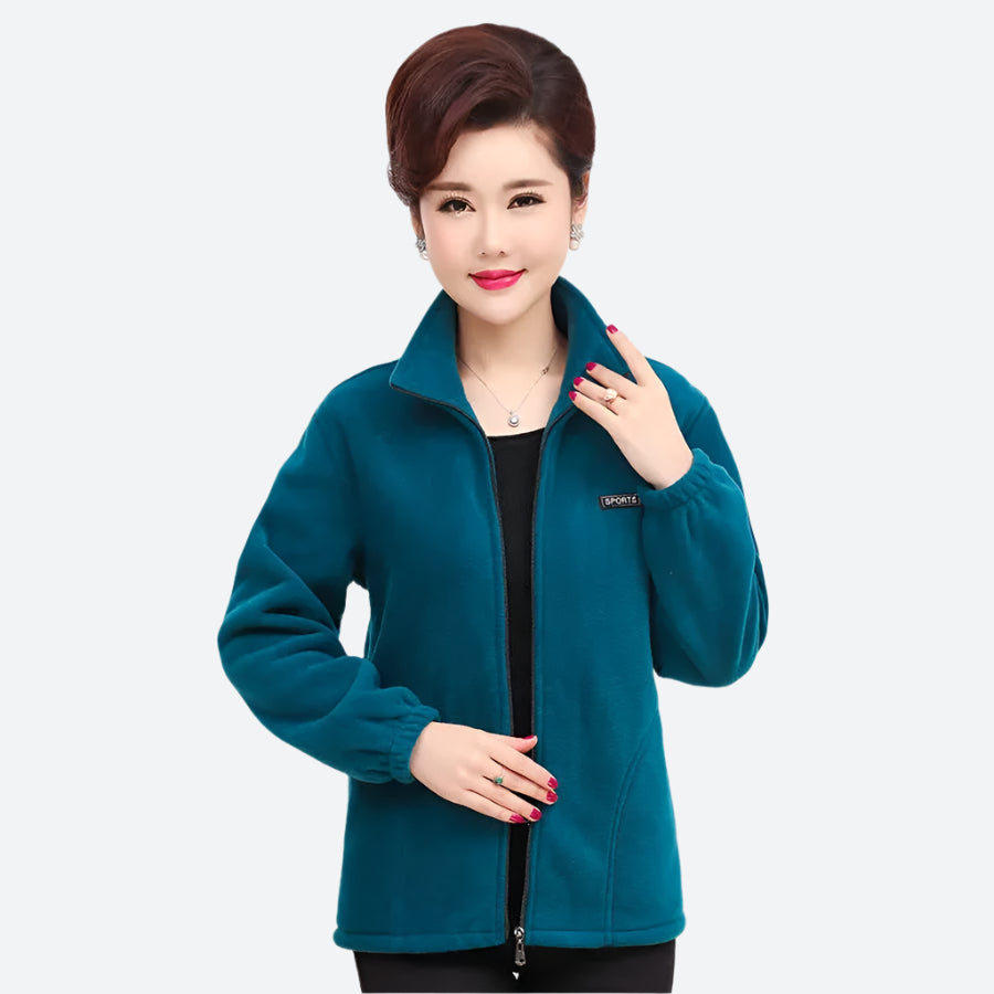 Zippered Warm Outdoor Fleece Jackets