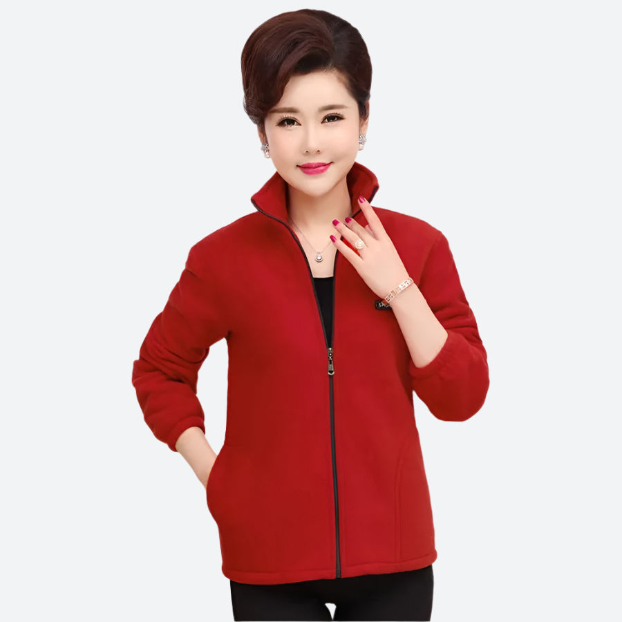 Zippered Warm Outdoor Fleece Jackets