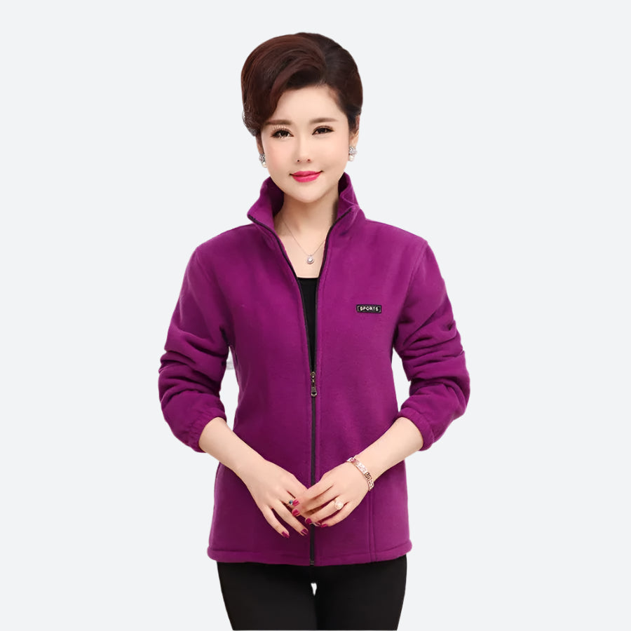 Zippered Warm Outdoor Fleece Jackets