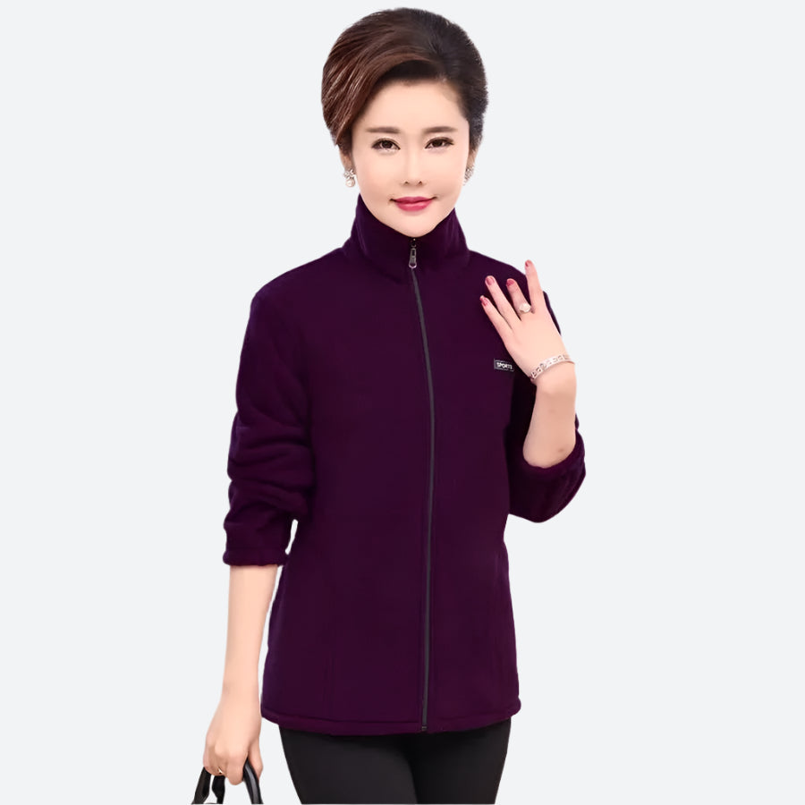 Zippered Warm Outdoor Fleece Jackets