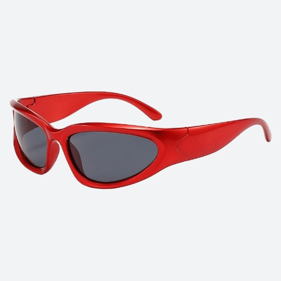 Polycarbonate Frame Sporty Sunglasses