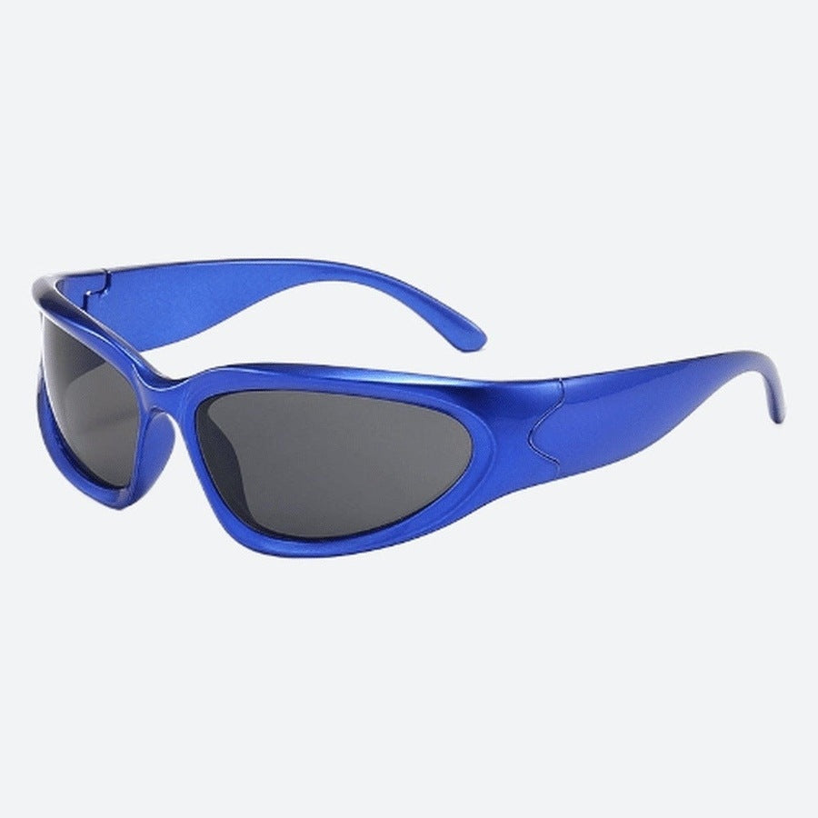 Polycarbonate Frame Sporty Sunglasses