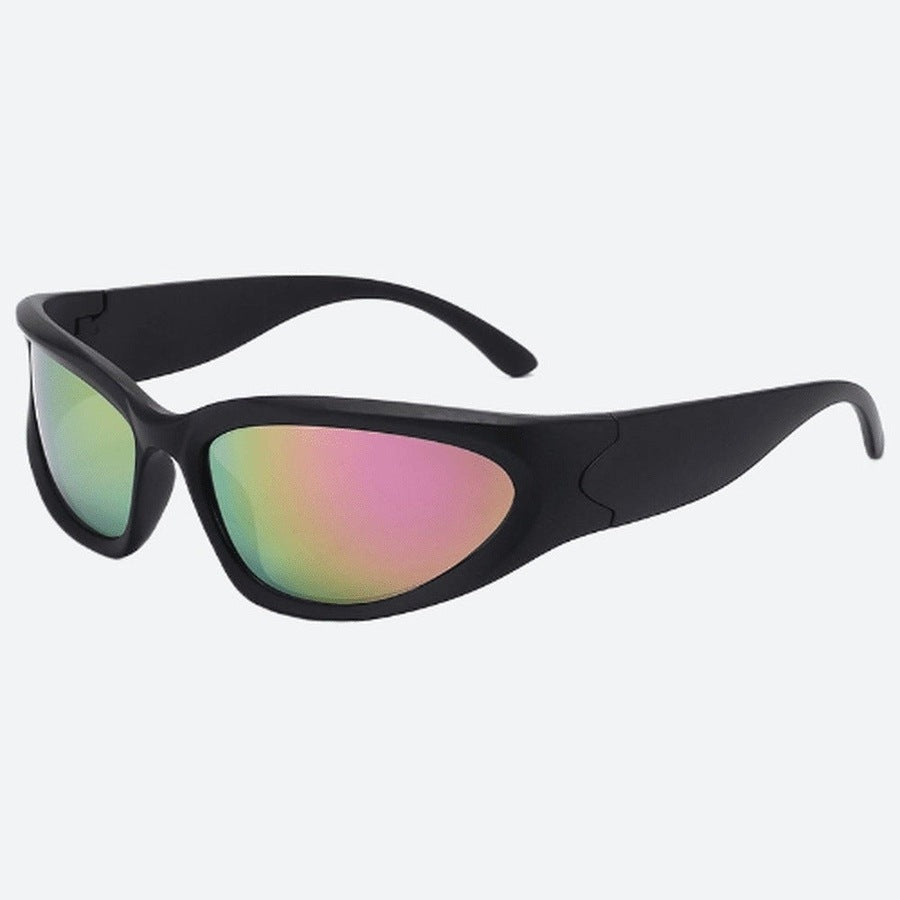 Polycarbonate Frame Sporty Sunglasses