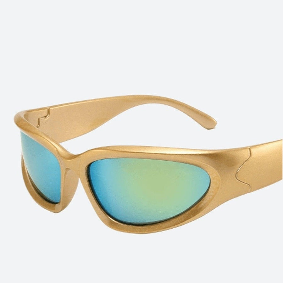 Sleek Plastic TAC Oval Sunglasses