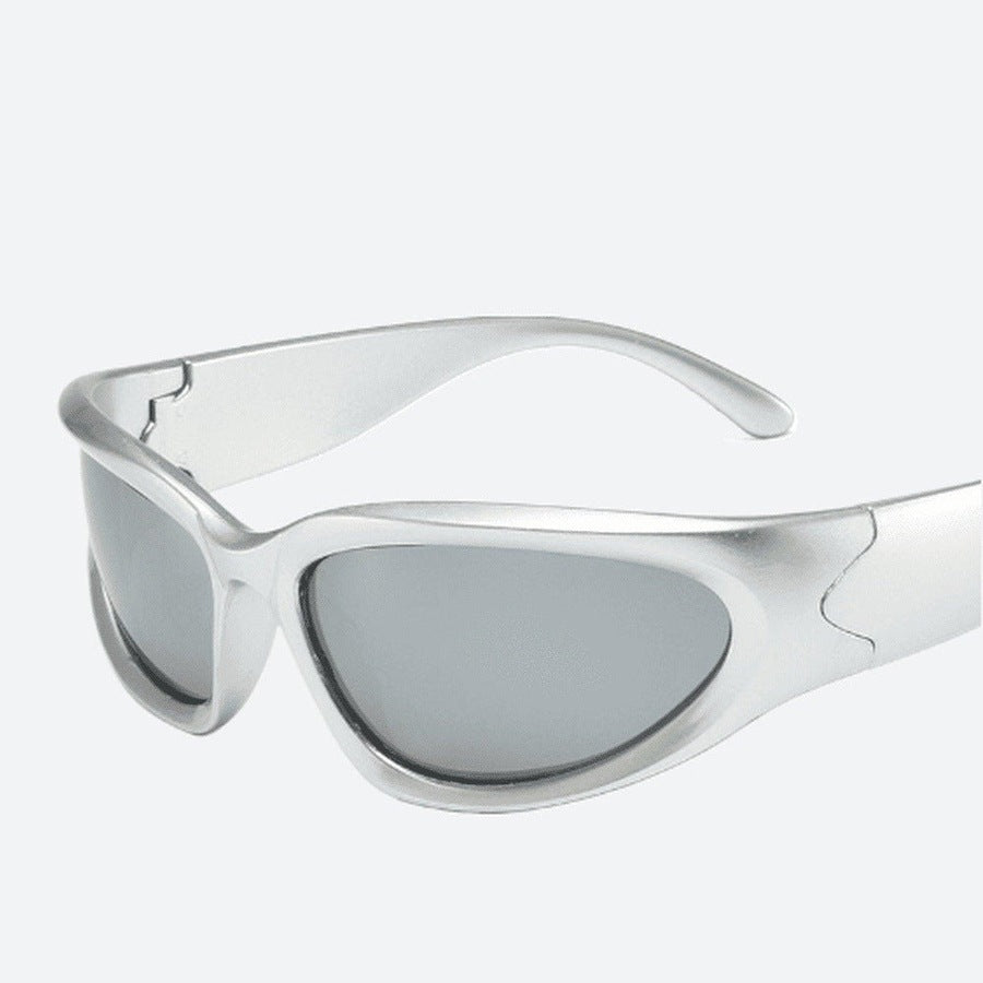 Sleek Plastic TAC Oval Sunglasses