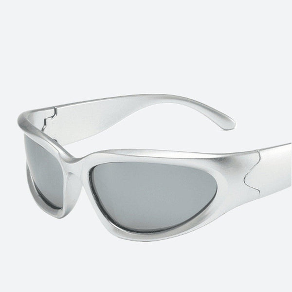 Sleek Plastic TAC Oval Sunglasses