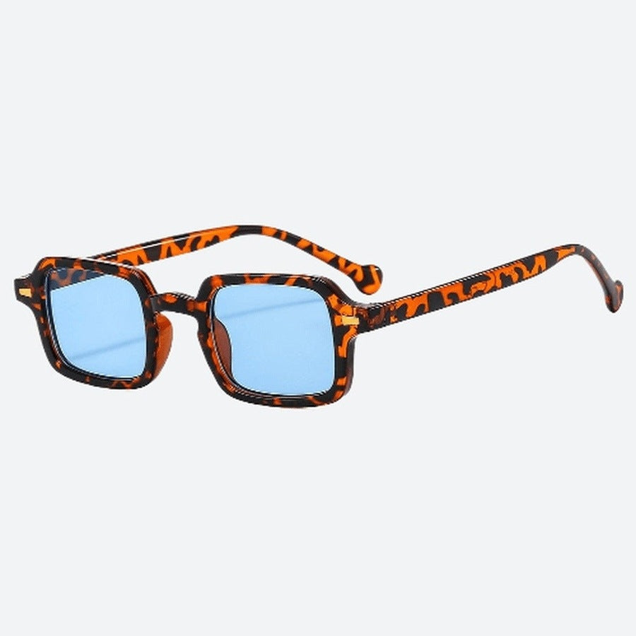 Square Plastic Lens Retro Sunglasses