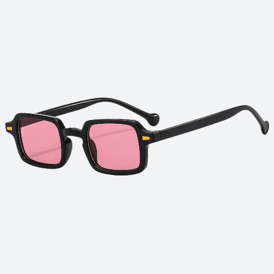 Square Plastic Lens Retro Sunglasses