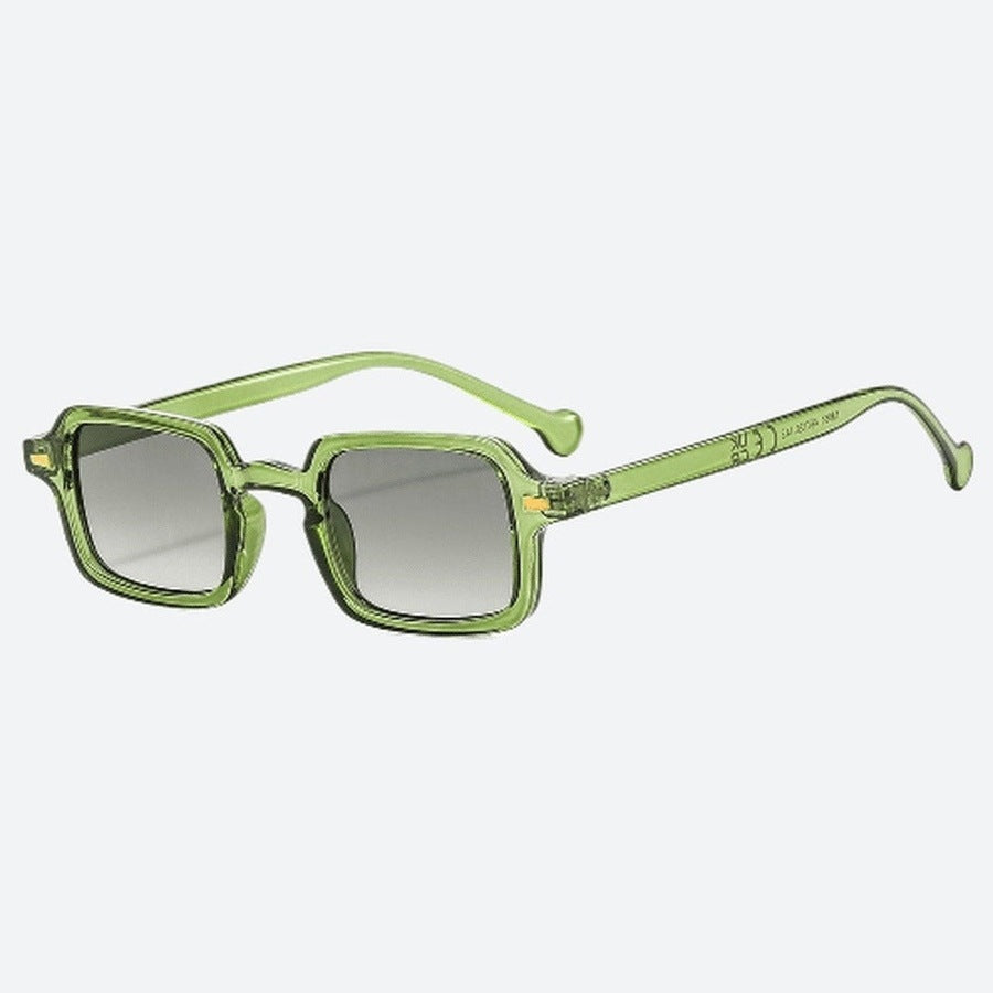 Square Plastic Lens Retro Sunglasses