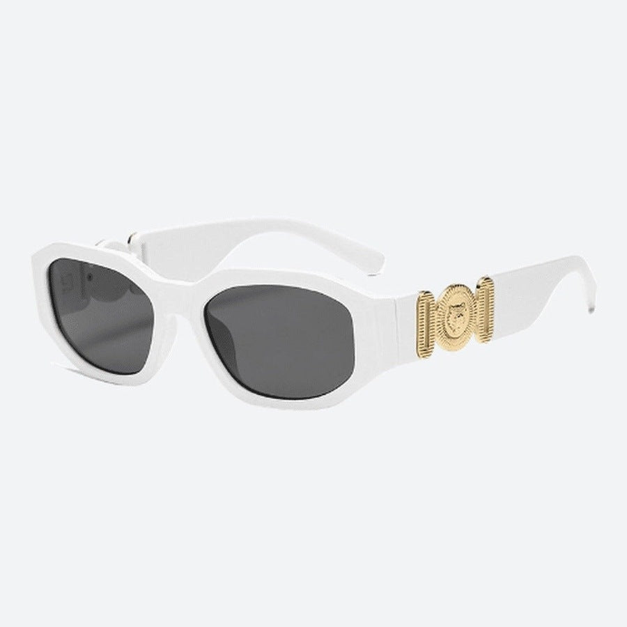 Vintage Rectangle Mirror Sunglasses