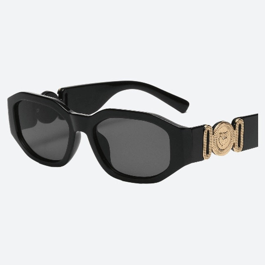 Vintage Rectangle Mirror Sunglasses